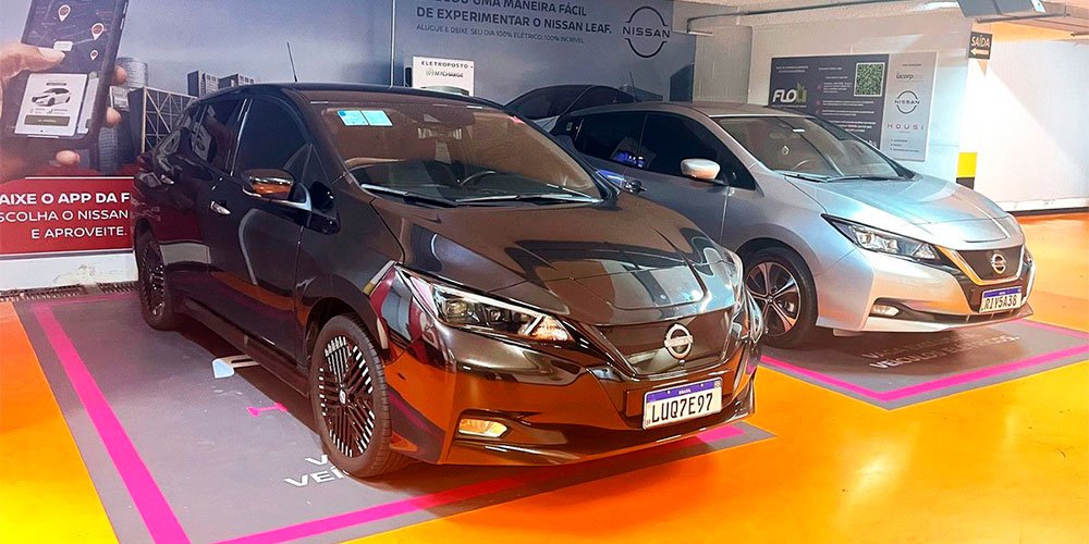 Nissan Leaf carsharing 24