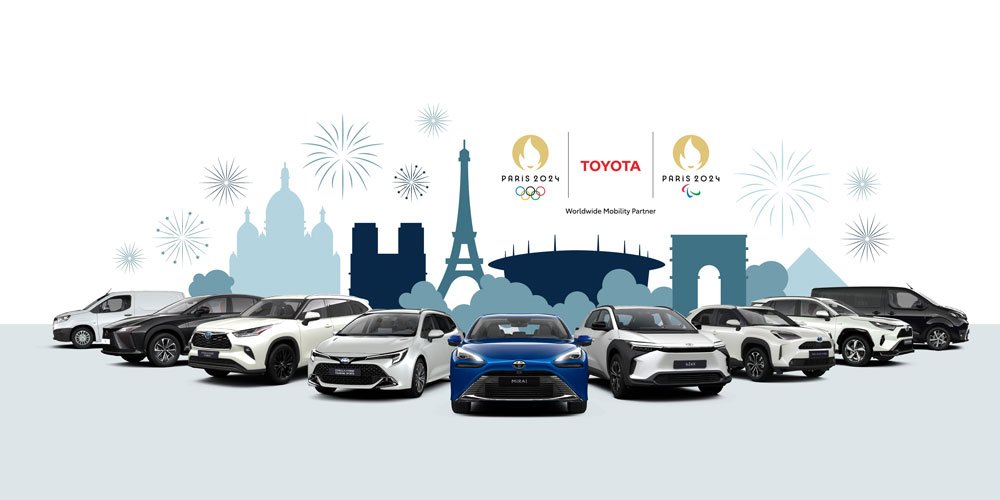 Toyota fornecerá mobilidade para Paris 2024